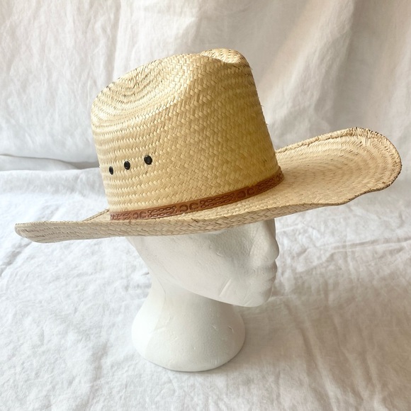 Western Panama Cowboy Hat - Picture 12 of 13